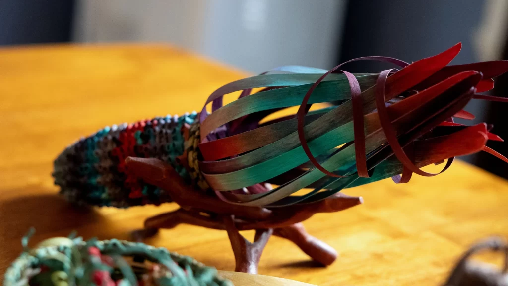 Della Maguire Mi’kmaw basket maker