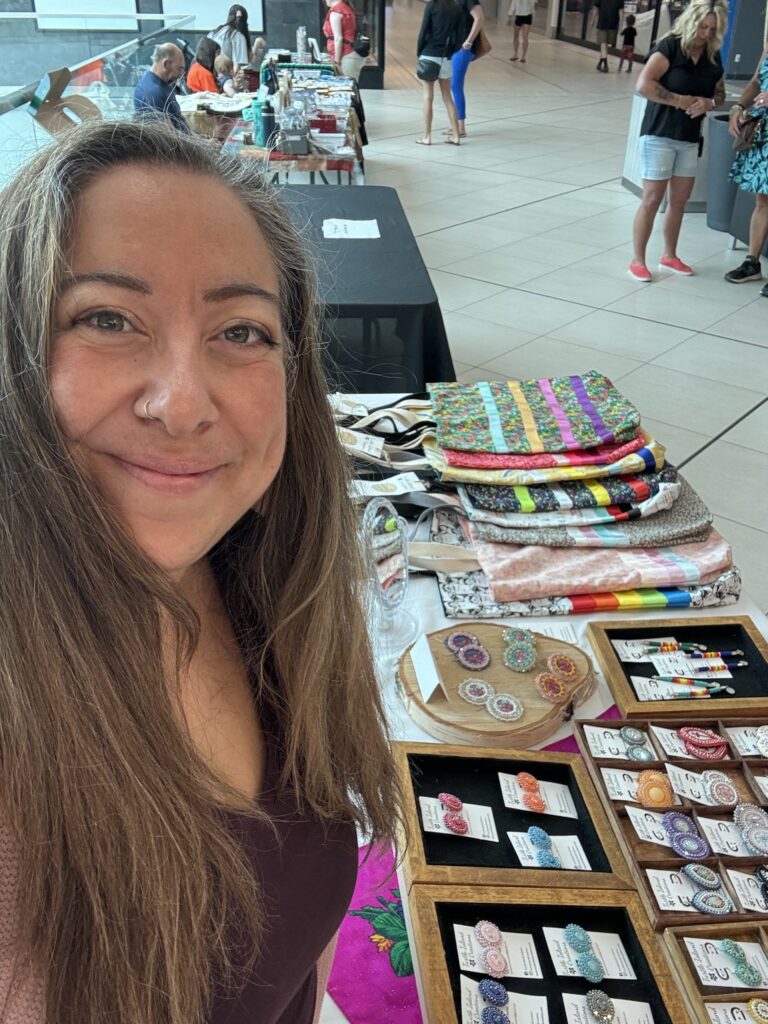Valerie Julian-Armstrong Mi’kmaw beadwork artist