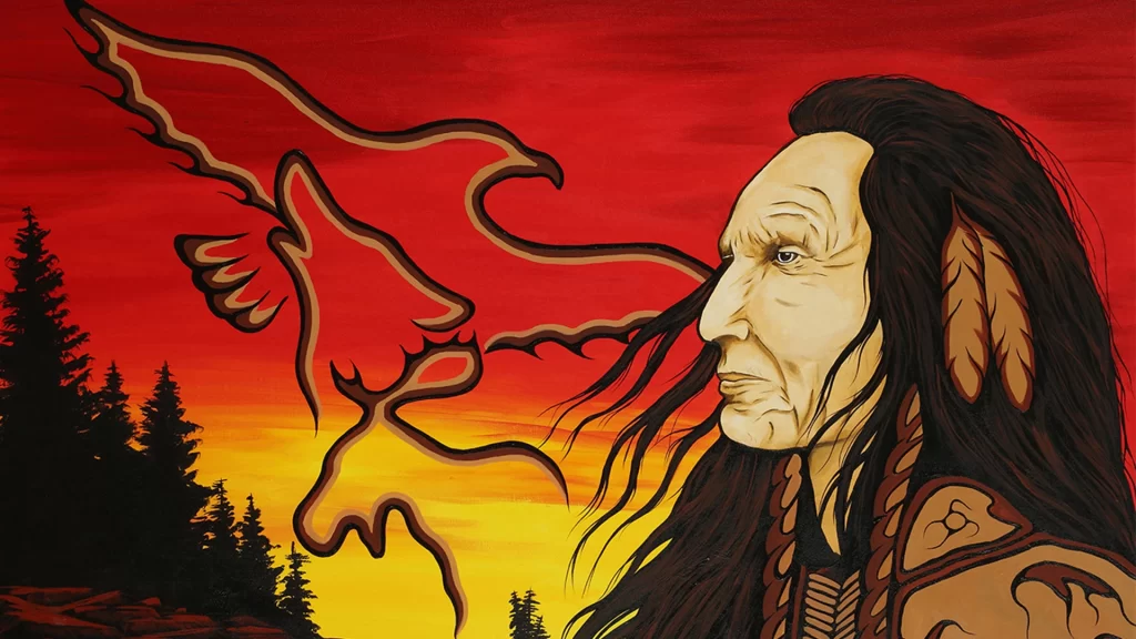 Darren Alexander James Julian Mi’kmaw self-taught painter