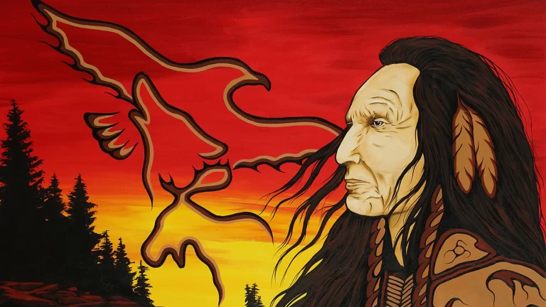 Darren Alexander James Julian Mi’kmaw self-taught painter