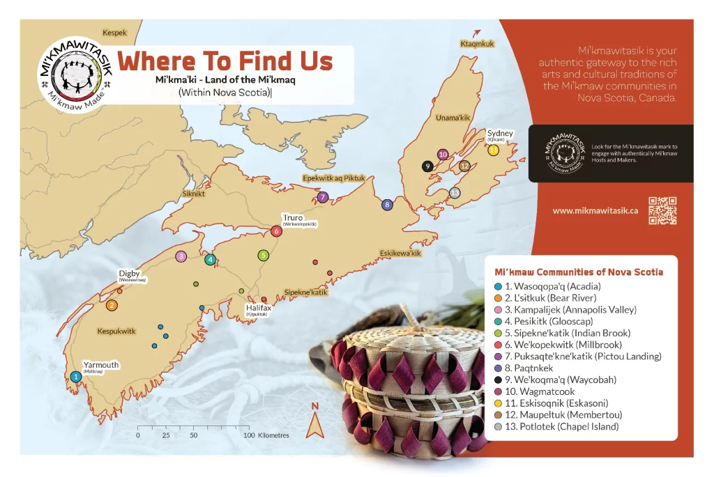 Mi'kmawitasik Community Map